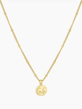 Gorjana - Shorebreak Necklace - 18K Gold Plated Brass